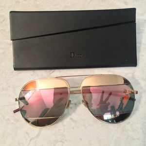 dior split rose gold